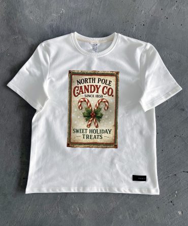 Футболка молочная CANDY