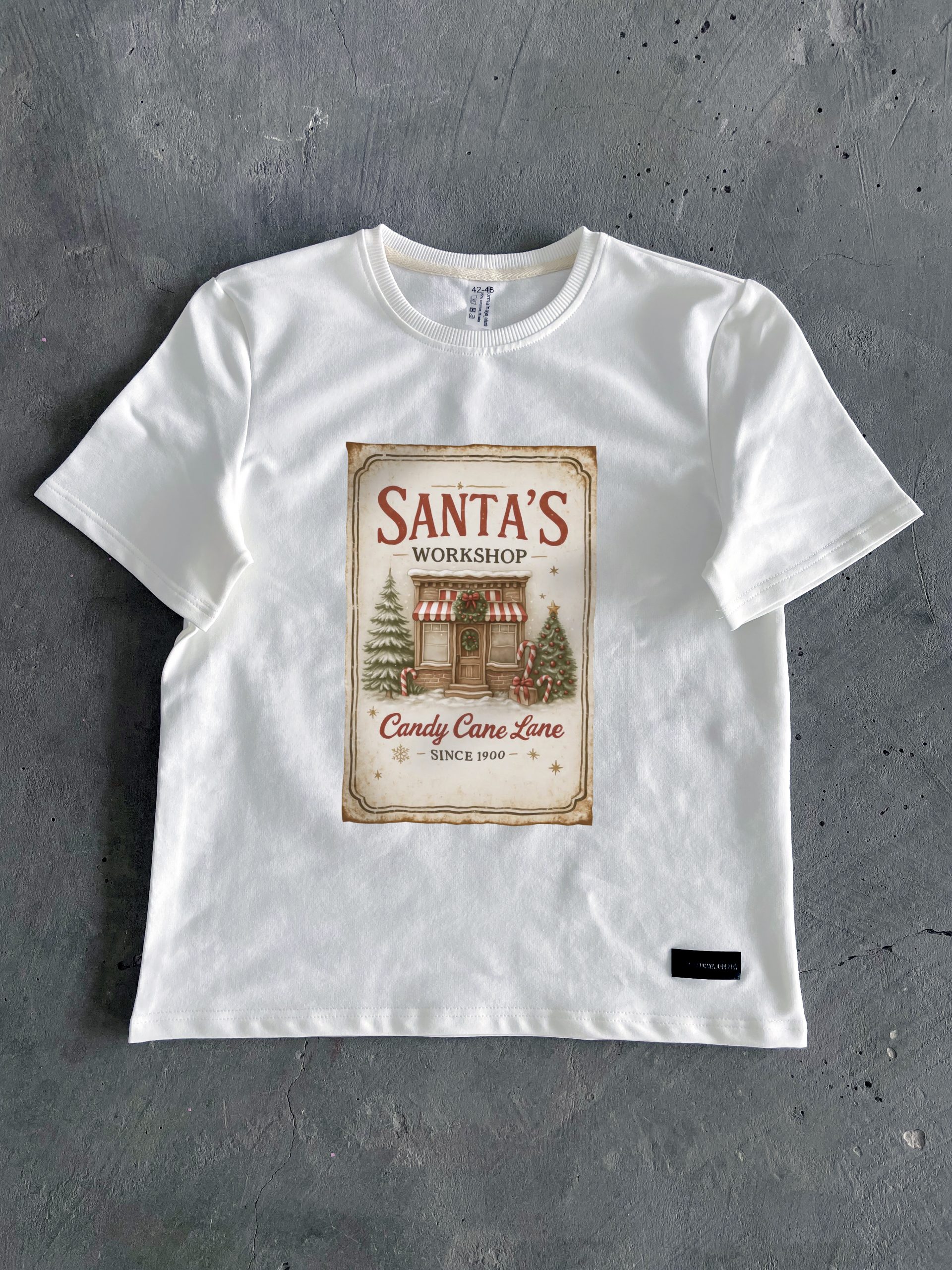 Футболка молочная МАСТЕРСКАЯ САНТЫ