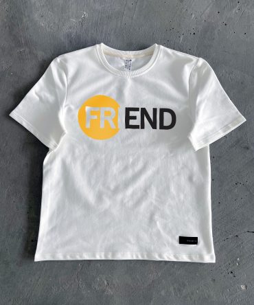Футболка молочная Friend