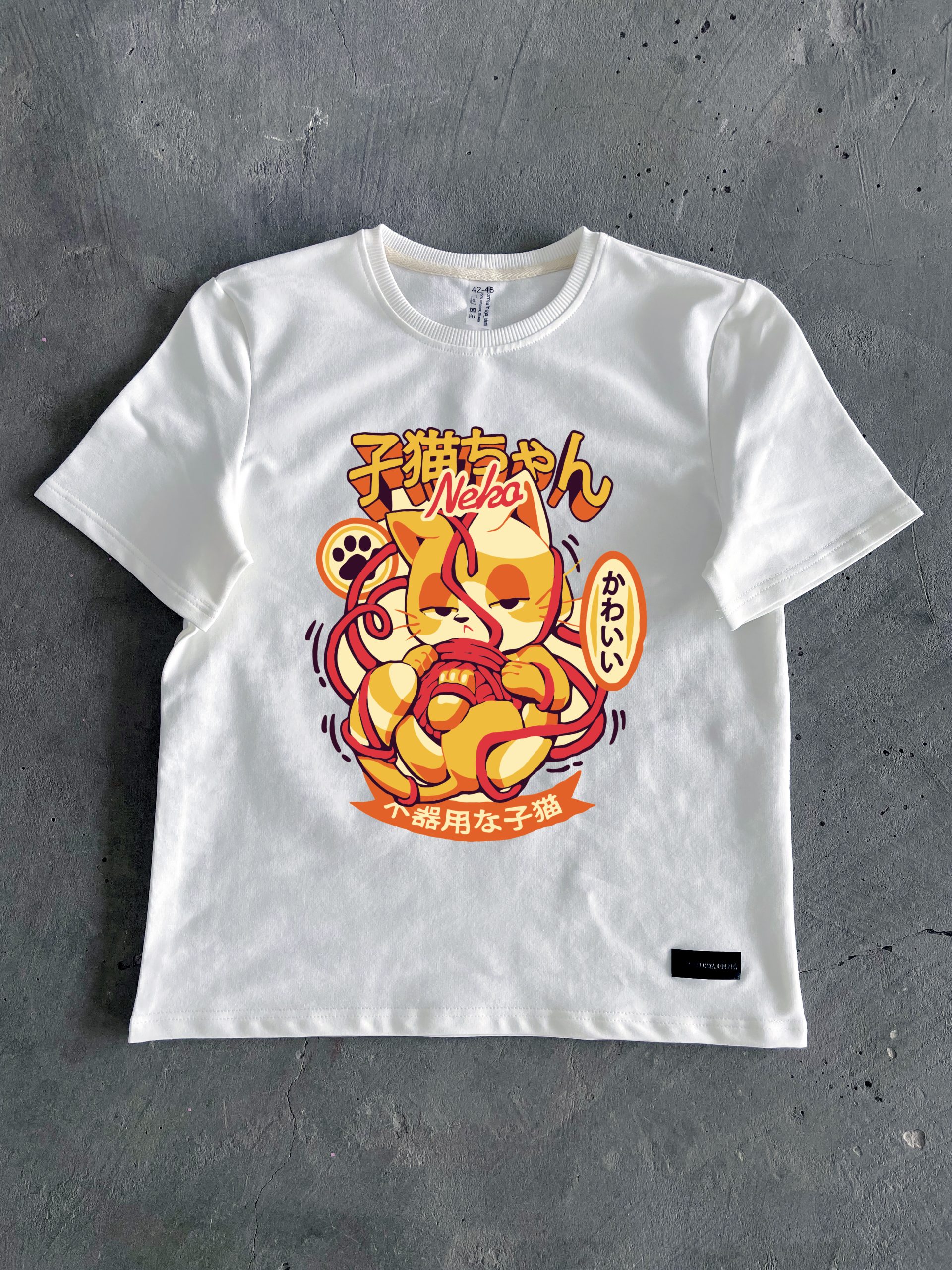 Футболка молочная Yami